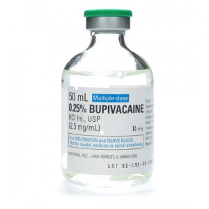 0005429 Bupivacaine 025 25mgml Mdv 50mlvial 550